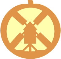 Windmill pumpkin carving pattern
