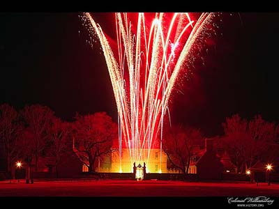 Fireworks at the Governor's Palace