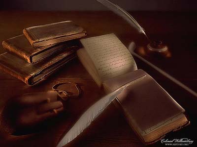 Book and quill