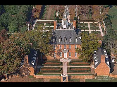 Aerial of the Governor's Palace