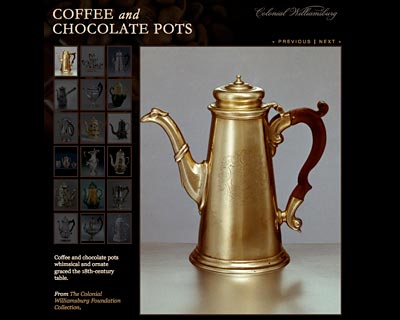 Coffee and Chocolate Pots Slideshow