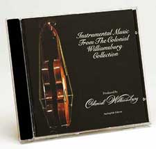 Instrumental Music from the Colonial Williamsburg Collection